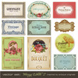 © Anja Kaiser - vector set: vintage labels 2