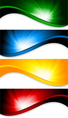 Sticker - Vector tech background