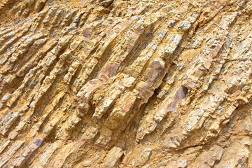 Structure from a rock at the ocean