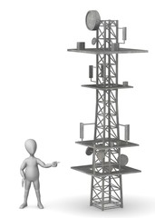 Poster - gsm tower