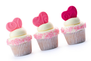 Wall Mural - valentine cupcakes