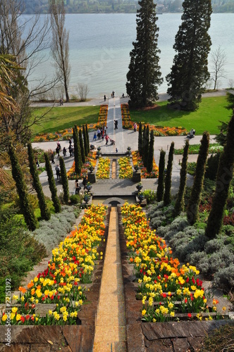 Nowoczesny obraz na płótnie Blumeninsel Mainau, Land Baden-Württemberg, Deutschland.