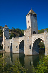 Canvas Print - Cahors (46) - Pont Valentré