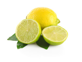 Poster - Whole lime and half