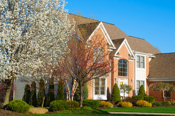 Fancy Home in Spring