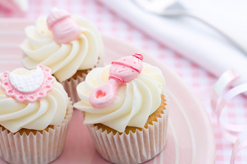 Poster - Cupcakes for a baby shower