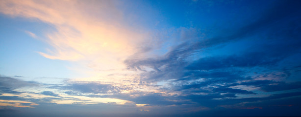 sunset sky