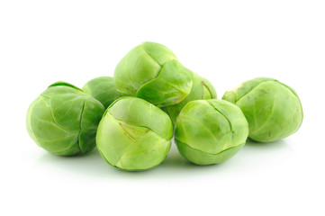 Wall Mural - Green brussels sprouts