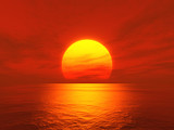 Fototapeta Zachód słońca - sunset