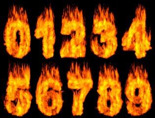 Burning Digits