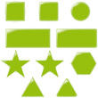 © alvaroc - set of bubbles icons symbols talk glossy speech thought