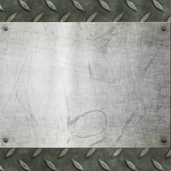 Wall Mural - old metal background texture