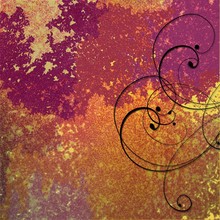 Abstract Background Of Vibrant Colors And Swirls