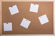 © wtamas - Blank notes on cork board