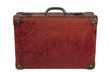 leather suitcase