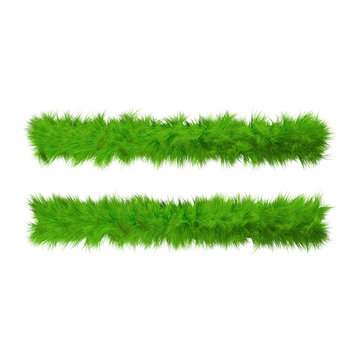 High resolution conceptual grass symbol isolated