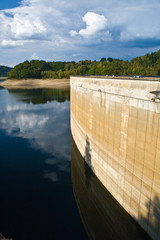 Wall Mural - Bort les Orgues (Corrèze) - Barrage