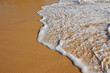 Wave on a sand