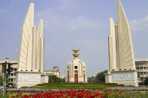 Monument of Democracy in Bangkok Canvas Print