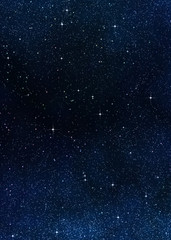 stars in space or night sky