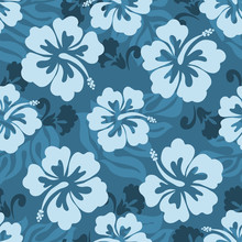 Hawaiian Seamless Pattern