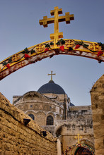 Church Of The Holy Sepulchre In Jerusalem, Israel