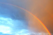 © Becky Stares - A beautiful rainbow in a stormy sky