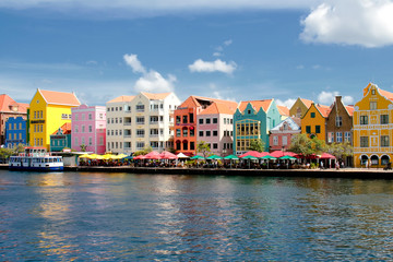 Fototapete - Willemstad auf Curacao