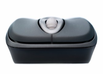 front of computer mouse;