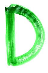 Sticker - d letter