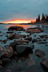 Wall Mural - northern shoreline