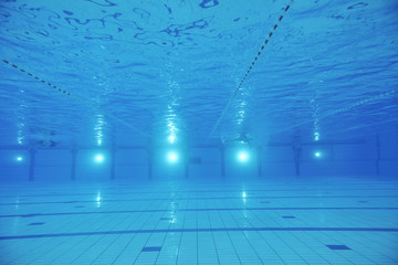 Wall Mural - swimming pool underwater