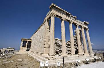 Wall Mural - Temple of Erechteion at Acropolis, Athens, Greece