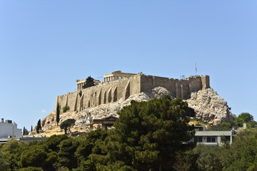 Wall Mural - The Acropolis of Athens at Greece