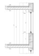 Construction drawing - cross section of a window.