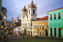 Rosario Dos Pretos Church In Salvador Of Bahia