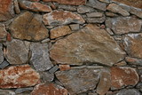 Fototapeta Desenie - Hintergrund Natursteinmauer