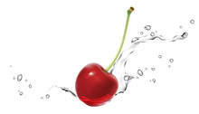 Cherry_splashing_in_water
