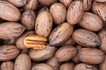 Wall Mural - Pecan nuts