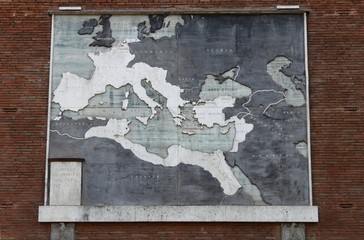 Wall Mural - Map of the roman empire