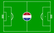 Fussbalfeld Niederlande