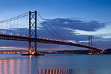 The Forth Road Bridge at Sunset