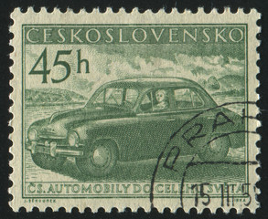 Sticker - postmark