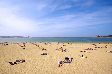 Wall Mural - Plage de St jean de Luz