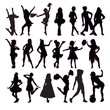 © Laschon Maximilian - Young Girls Silhouette Pack Vector