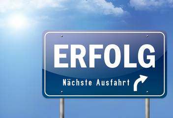 Autobahnschild 