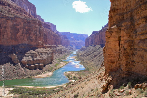 bedruckte Wasserabweisende Stoffe - Grand Canyon (von iktomi)