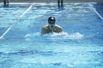 Wall Mural - swim pool