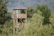 Wooden watchtower