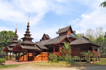 north region thailand architechture style
